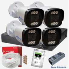 SUPERCAM 4 KAMERALI FULL SET