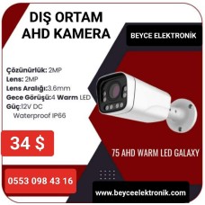 75 AHD WARM LED GALAXY DIŞ ORTAM KAMERA